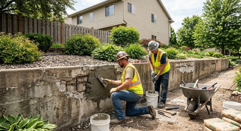 Retaining Wall Repair in Unadilla, GA