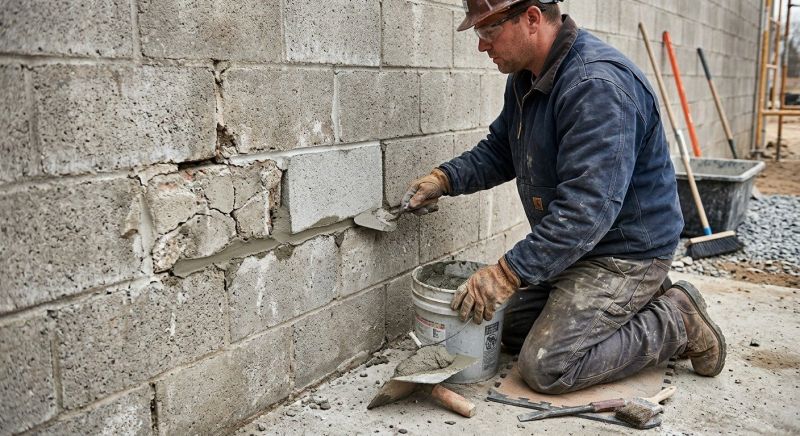 Block Masonry Repair in Warner Robins, GA
