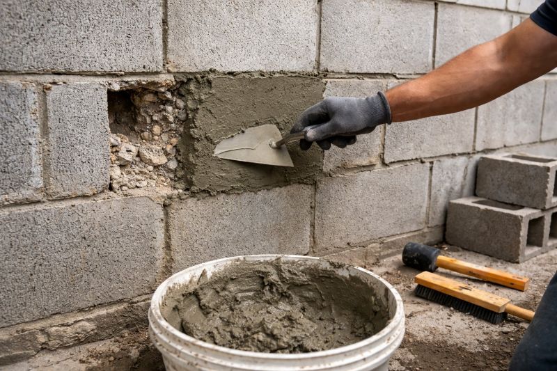 Block Wall Repair in Perry, GA