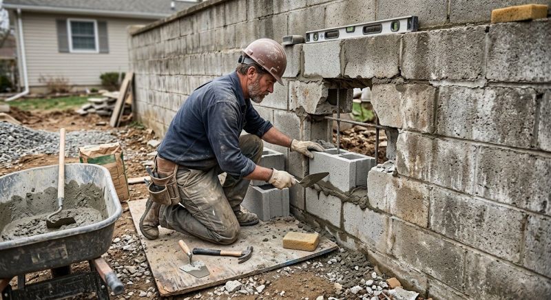 Block Work Repair in Warner Robins, GA