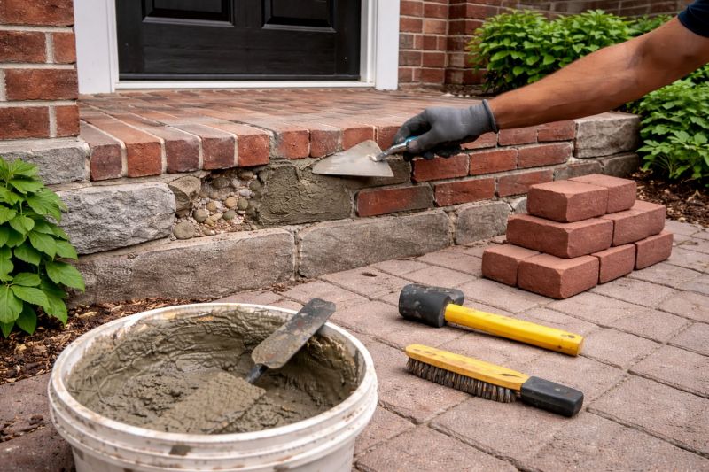 Brick Driveway Repair in Warner Robins, GA