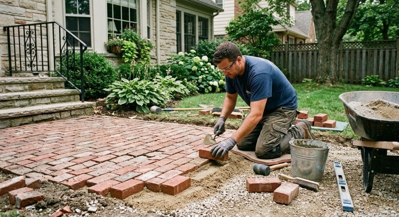 Brick Hardscape Repair in Warner Robins, GA