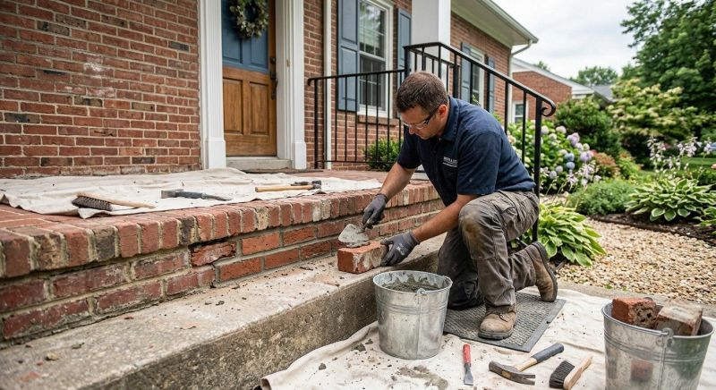 Brick Stairs Repair in Warner Robins, GA