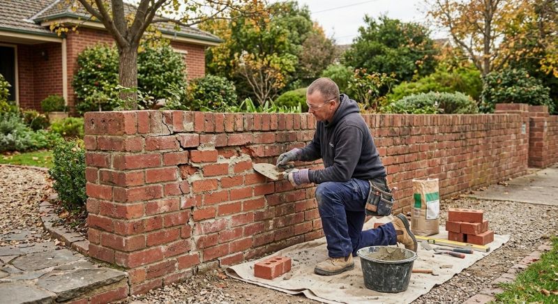 Brick Wall Repair in Warner Robins, GA