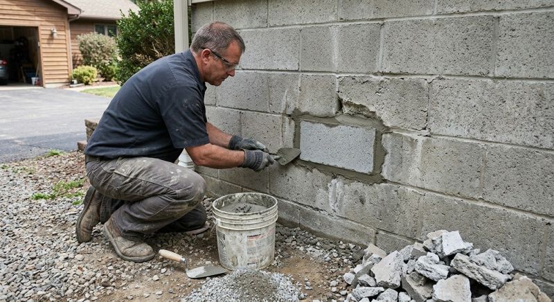 Cinder Block Repair in Warner Robins, GA