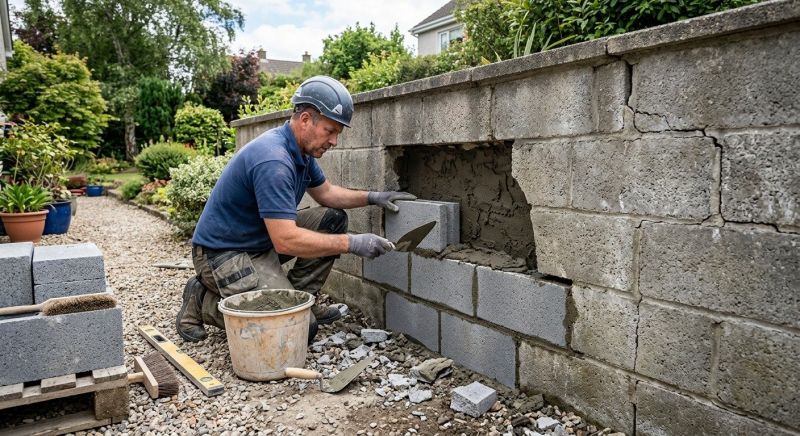 Concrete Block Repair in Fort Valley, GA