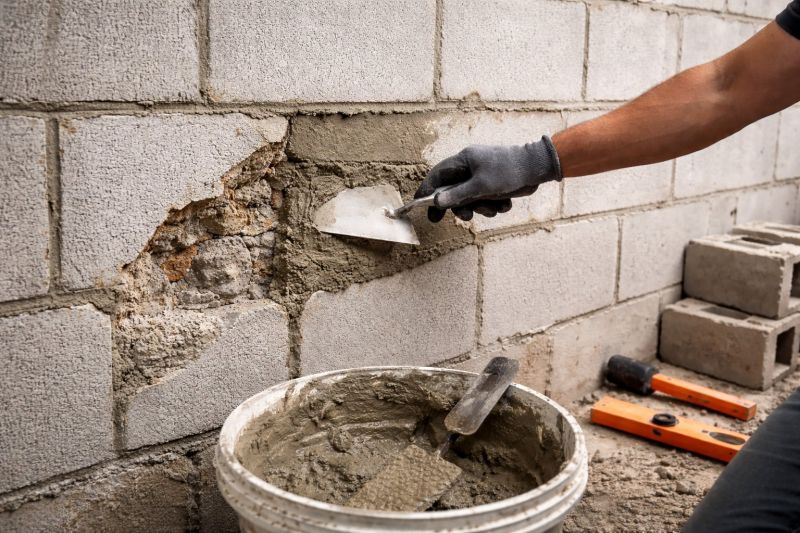 Concrete Block Repair in Perry, GA