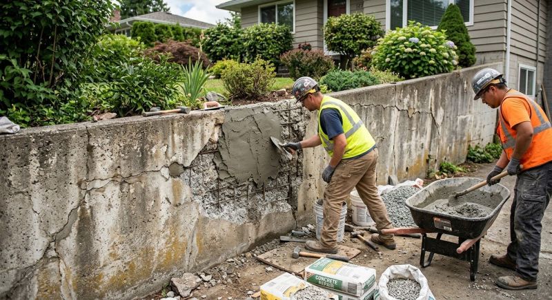 Retaining Wall Repair in Perry, GA