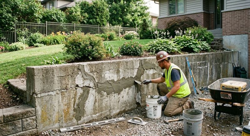 Retaining Wall Repair in Unadilla, GA