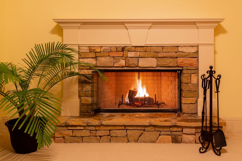 Stone Chimney Installation in Bonaire, GA