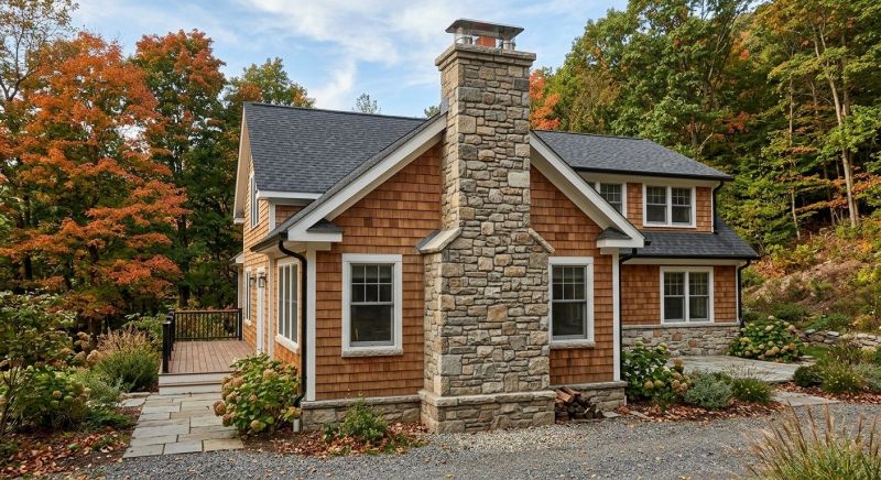 Stone Chimney Installation in Cochran, GA