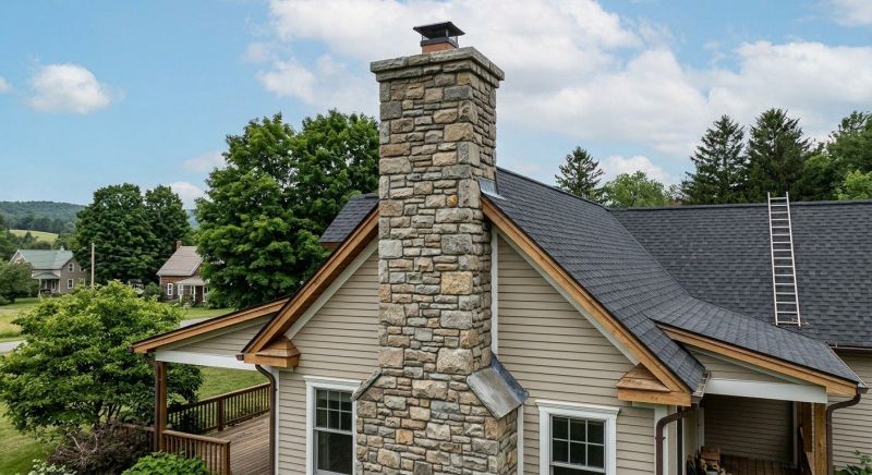 Stone Chimney Installation in Warner Robins, GA