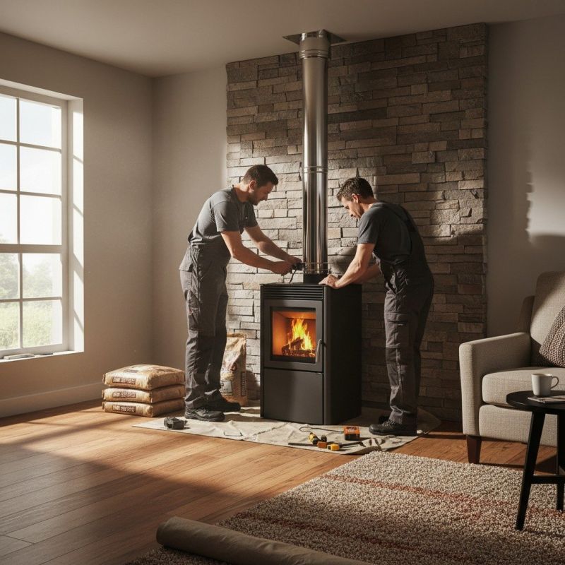 Stone Chimney Installation in Warner Robins, GA