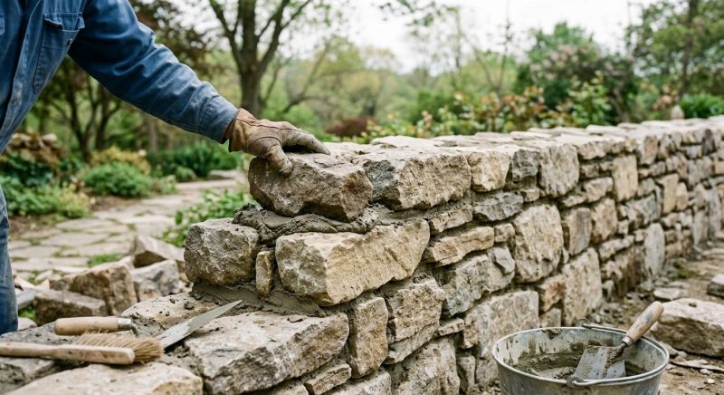 Stone Masonry Installation in Byron, GA