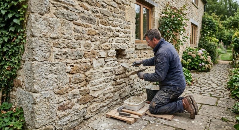 Stone Masonry Repair in Houston County, GA