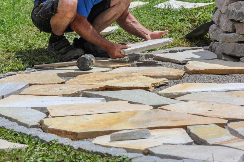 Stone Walkway Repair in Warner Robins, GA