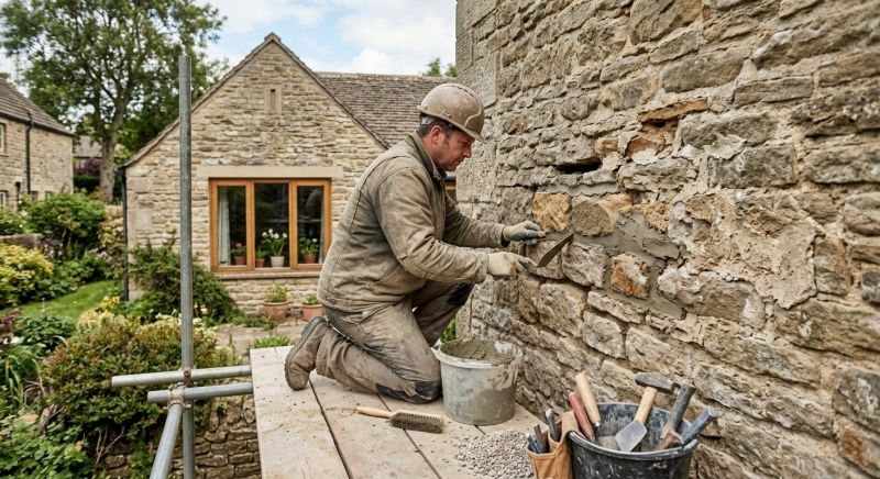 Stonework Repair in Houston County, GA